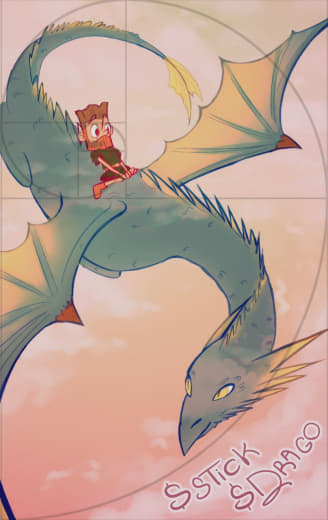 $STICK and $DRAGO fan art
